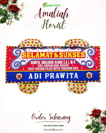 Papan Bunga Ucapan Selamat Cihamerang